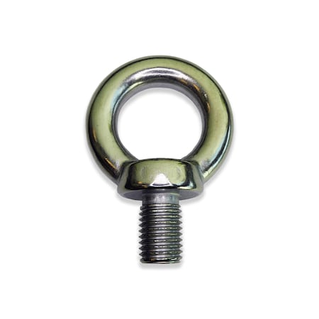 Aztec Lifting Hardware Eye Bolt With Shoulder, M6, 12 mm Shank, 20 mm ID, 18-8 Stainless Steel, Polished SSD006